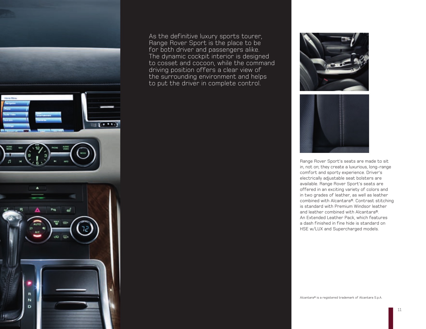 2011 Range Rover Sport Brochure Page 28